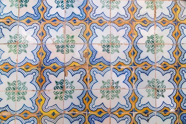 Bella opera d'arte dell'azulejo portoghese — Foto Stock