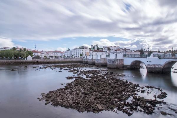 Мальовниче місто Тавіра, Португалія — стокове фото