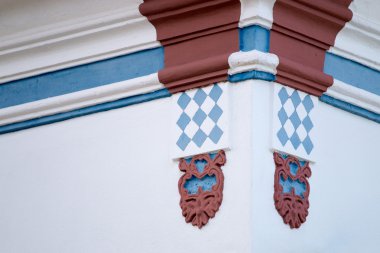 Tipik cephe Algarve bölgesi