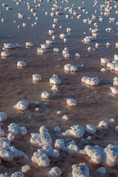 Saline evaporation ponds — Stock Photo, Image