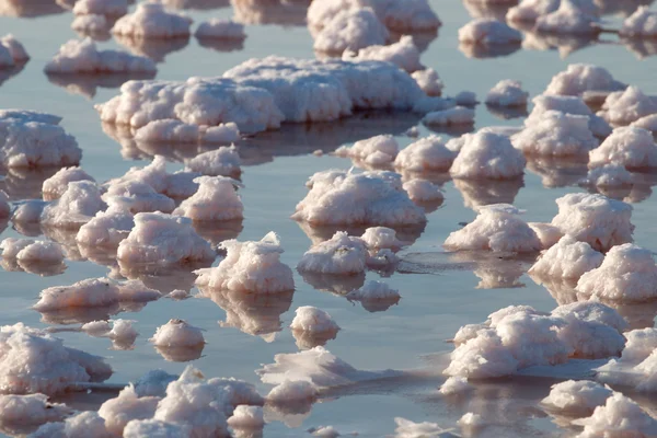 Saline evaporation ponds — Stock Photo, Image