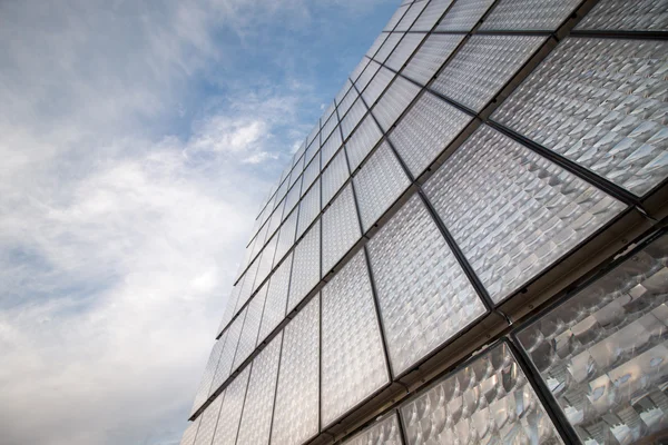 Fotovoltaický solární panel získávání energie — Stock fotografie