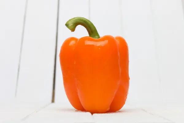 신선한 오렌지 피망 — 스톡 사진