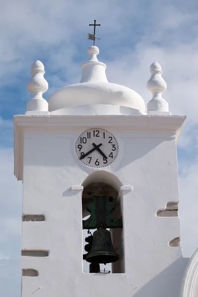 Small church tower in Portugal — Stock Photo, Image