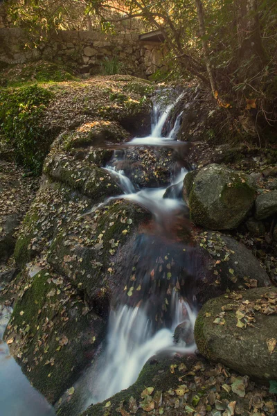 Indah daerah pegunungan sungai Monchique — Stok Foto