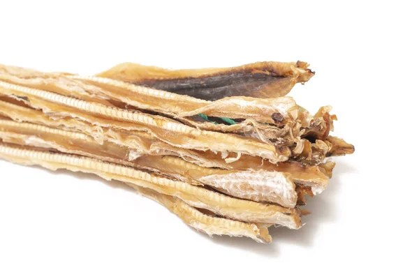 Dried Blackmouth Catshark Galeus Melastomus Known Litao City Olhao Portugal — Stock Photo, Image