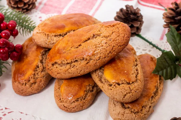 Typical Portuguese Corn Honey Pastry Sweet Christmas Season — Stock Photo, Image