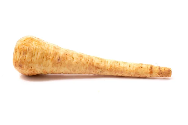 Légume Racine Pastinaca Isolé Sur Fond Blanc — Photo