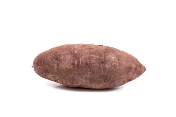 Овощи Сладкого Картофеля Белом Фоне — стоковое фото