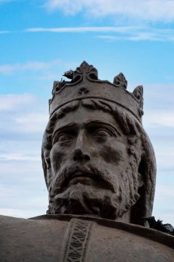 Portekiz, Faro 'da bulunan ilk Portekiz Kralı Afonso Henriques' in Satue 'si..