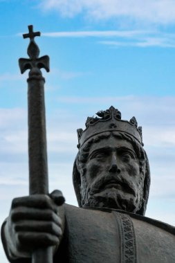 Portekiz, Faro 'da bulunan ilk Portekiz Kralı Afonso Henriques' in Satue 'si..