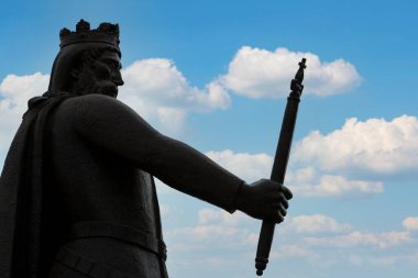 Portekiz, Faro 'da bulunan ilk Portekiz Kralı Afonso Henriques' in Satue 'si..