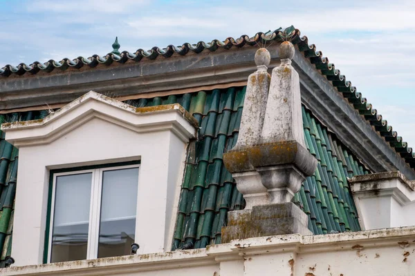Portekiz Faro Şehrindeki Büyük Bölgesel Müze Yakın Görüş Detayı — Stok fotoğraf