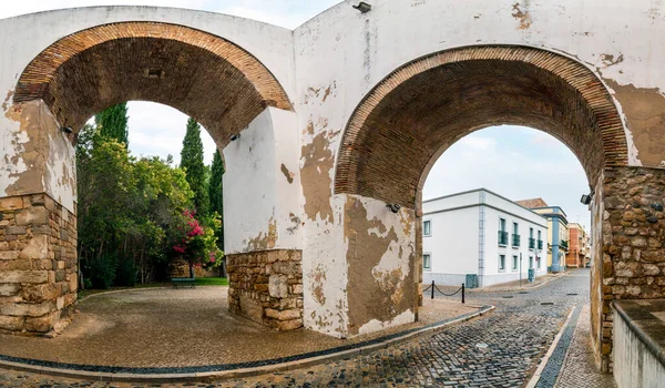 View Historical Arch Faro City Portugal — Stock Photo, Image