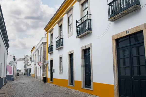 Historiska Gator Centrala Faro Portugal — Stockfoto