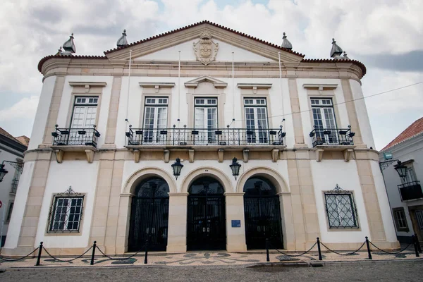 View City Hall Faro City Popular Visitation Place Tourists Portugal — Stock Photo, Image