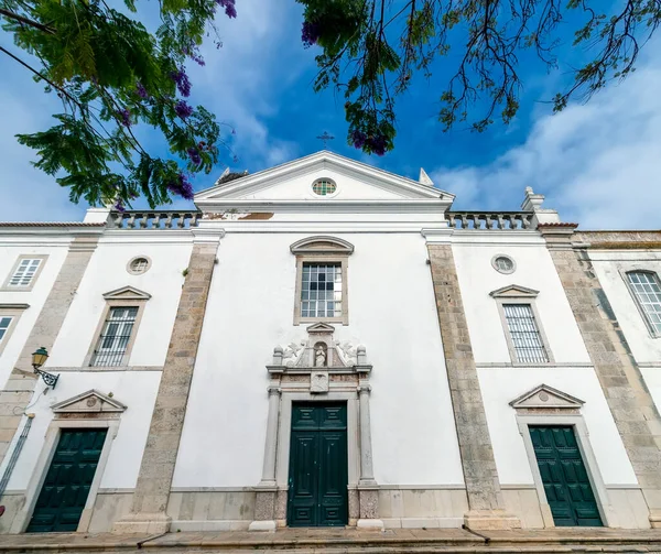 Historische Innenstadt Garten Manuel Bivar Der Stadt Faro Portugal — Stockfoto