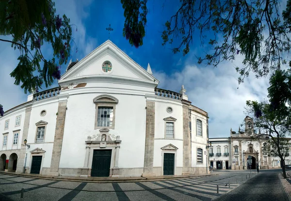 Centro Histórico Jardín Manuel Bivar Faro Ciudad Portugal —  Fotos de Stock