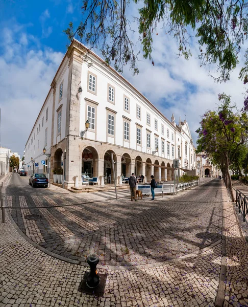 Historische Innenstadt Garten Manuel Bivar Der Stadt Faro Portugal — Stockfoto