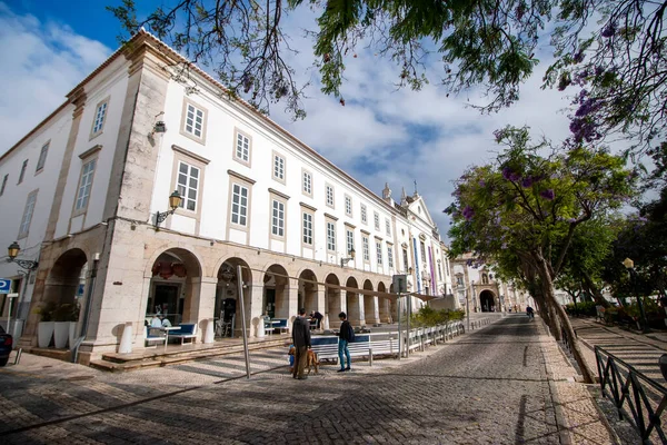 Faro Portugalsko Červen 2021 Historické Centrum Zahradě Manuel Bivar Města — Stock fotografie
