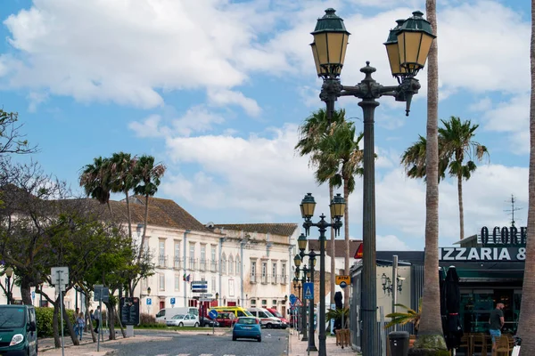 Faro Portugalsko Červen 2021 Krásný Výhled Přístav Města Faro Portugalsko — Stock fotografie