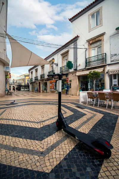 Faro Portugal Juni 2021 Huvudcenter Centrum Turist Shopping Område Faro — Stockfoto