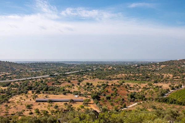 Campagna Rurale Della Regione Dell Algarve Vicino Jordana Portogallo — Foto Stock