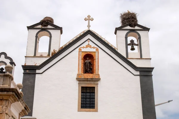 Pohled Památku Klášter Santo Antonio Dos Capuchos Nachází Faro Portugalsko — Stock fotografie