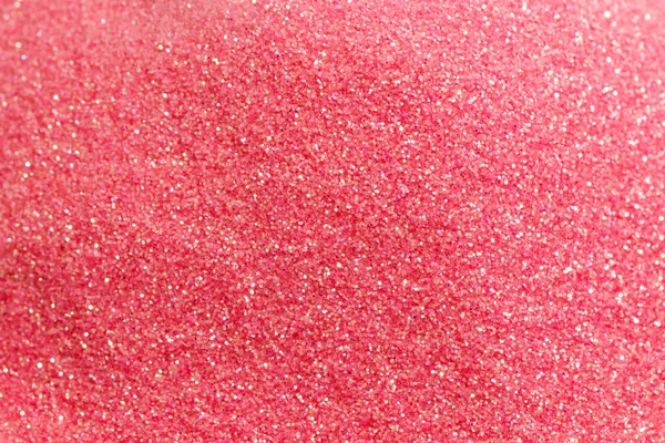 Rosa Brilho Textura Areia Vista Perto — Fotografia de Stock