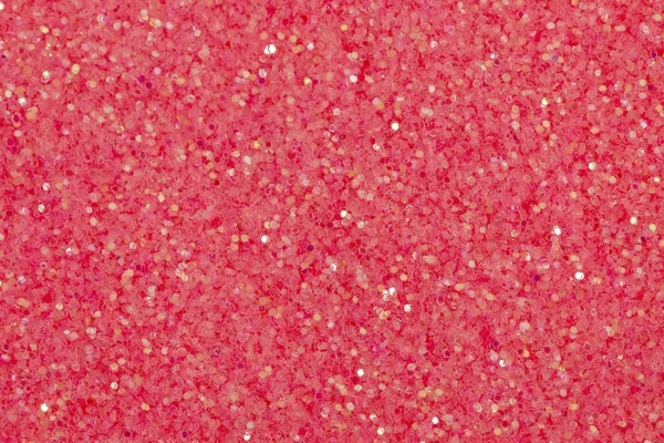 Różowy Brokat Proszek Tekstury Piasku Bliska Widok — Zdjęcie stockowe