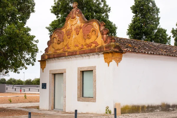 Дом Фигур Историческое Здание Xviii Века Расположенное Городе Фару Португалия — стоковое фото