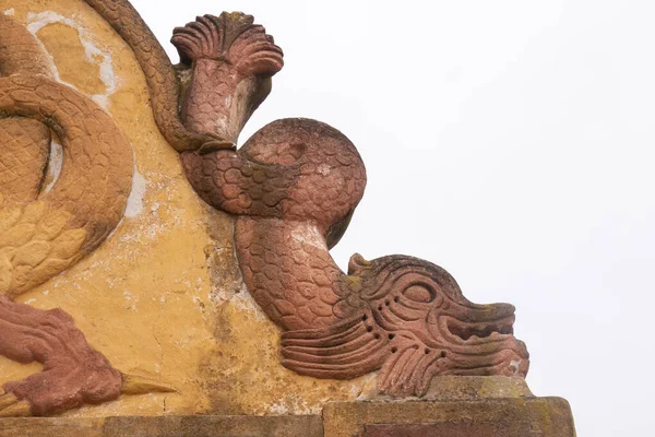 Мбаппе House Figures Исторического Здания Xviii Века Расположенного Городе Фару — стоковое фото
