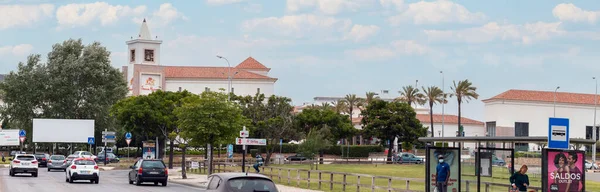 Faro Portugal Junho 2021 Grande Área Comércio Retalhista Localizada Cidade — Fotografia de Stock