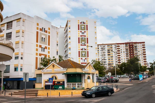 Complexo Apartamentos Perto Estádio Cidade Faro Portugal — Fotografia de Stock
