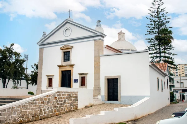 Local Small Parish Sao Luis Located Faro Portugal — ストック写真