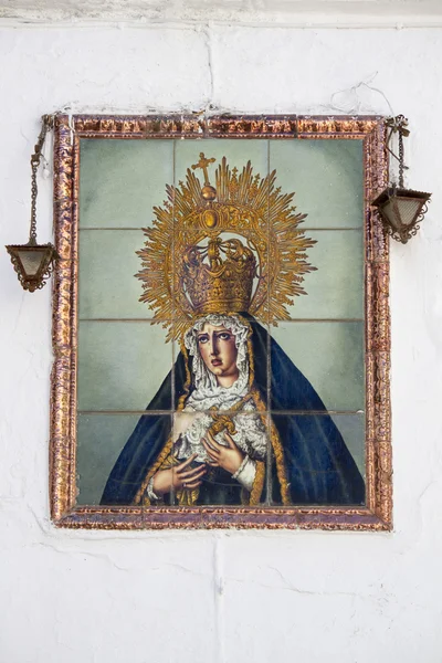 Religiösa kvinnlig figur av Maria — Stockfoto