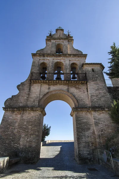 Landmark arc bell tower — Stock Photo, Image