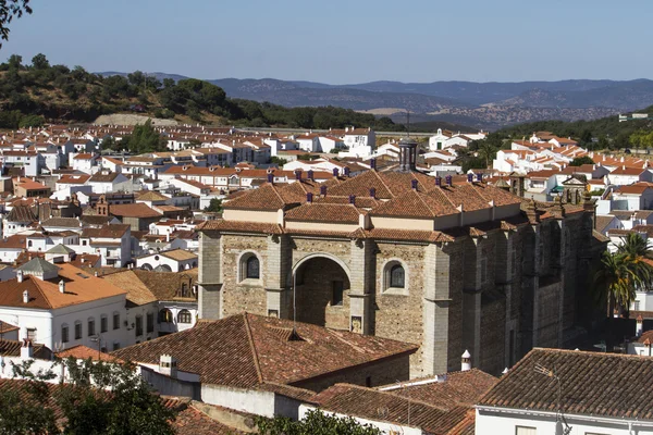 Vista da bela aldeia — Fotografia de Stock