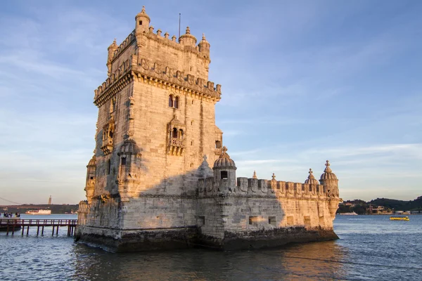 Historiskt landmark Tower i Belem — Stockfoto