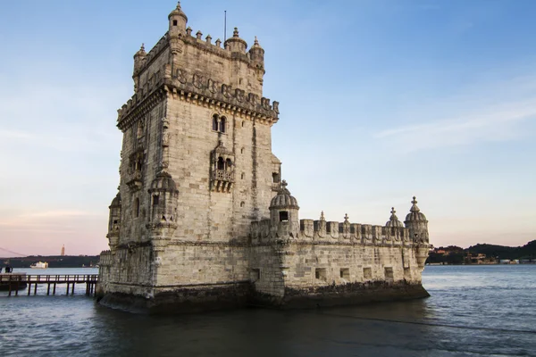 Historiskt landmark Tower i Belem — Stockfoto