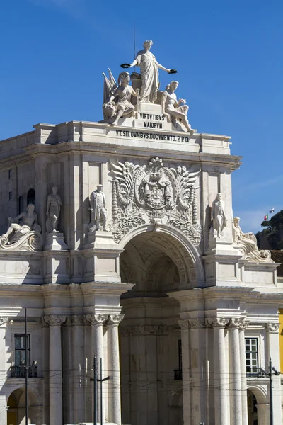 Célèbre arc de triomphe Augusta — Photo