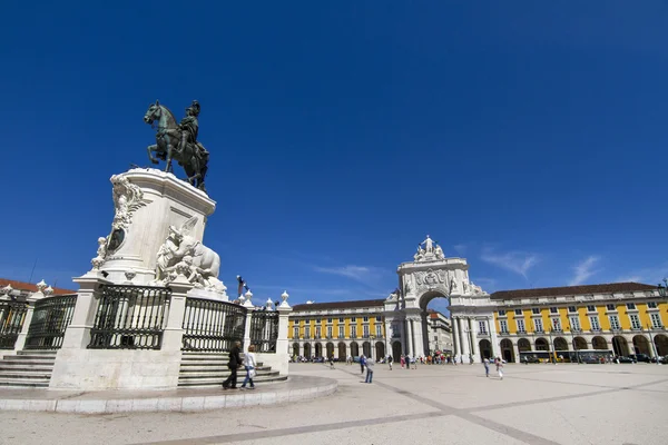 Famoso comércio Plaza — Fotografia de Stock