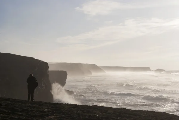 Hermosa región costera de Sagres — Foto de Stock