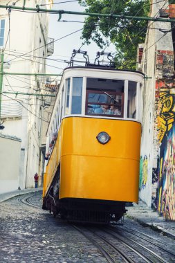 Gloria vintage elektrikli tramvay Lift