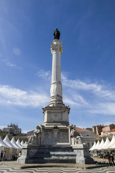 Vista de la Columna de Pedro IV — Foto de Stock