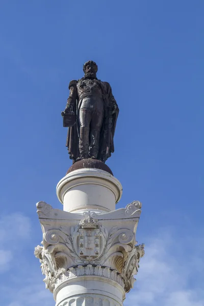 Fechar vista da Coluna de Pedro IV — Fotografia de Stock