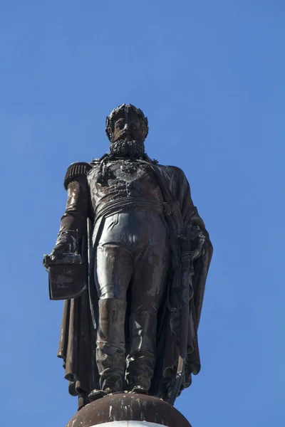 Close view of the Column of Pedro IV — Stock Photo, Image