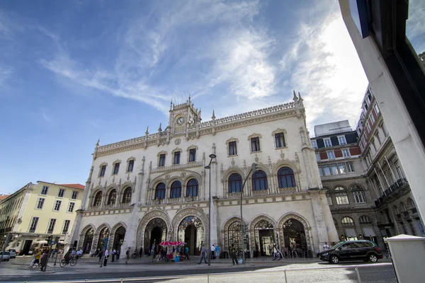 Entrée de la gare de Rossio — Photo