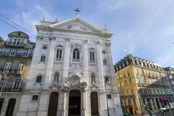 Weergave van de kerk van Encarnacao — Stockfoto