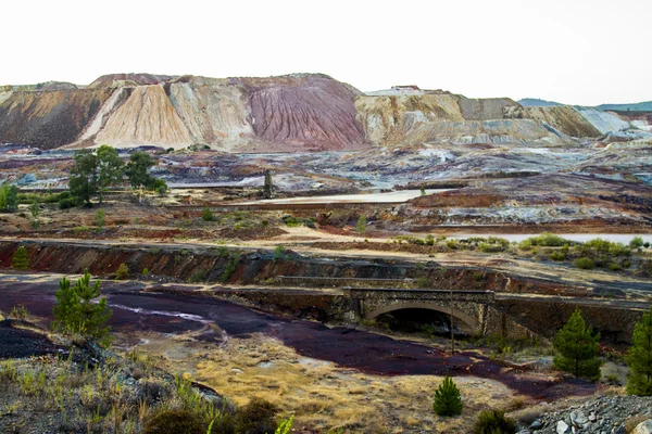 Localização de mineração de ferro — Fotografia de Stock